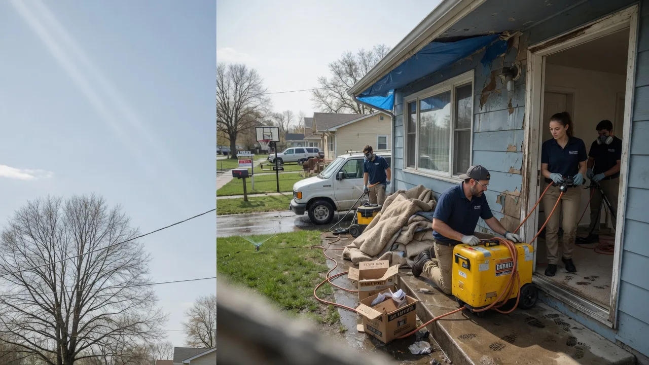 Basement Flood Cleanup in Canutillo, TX near me